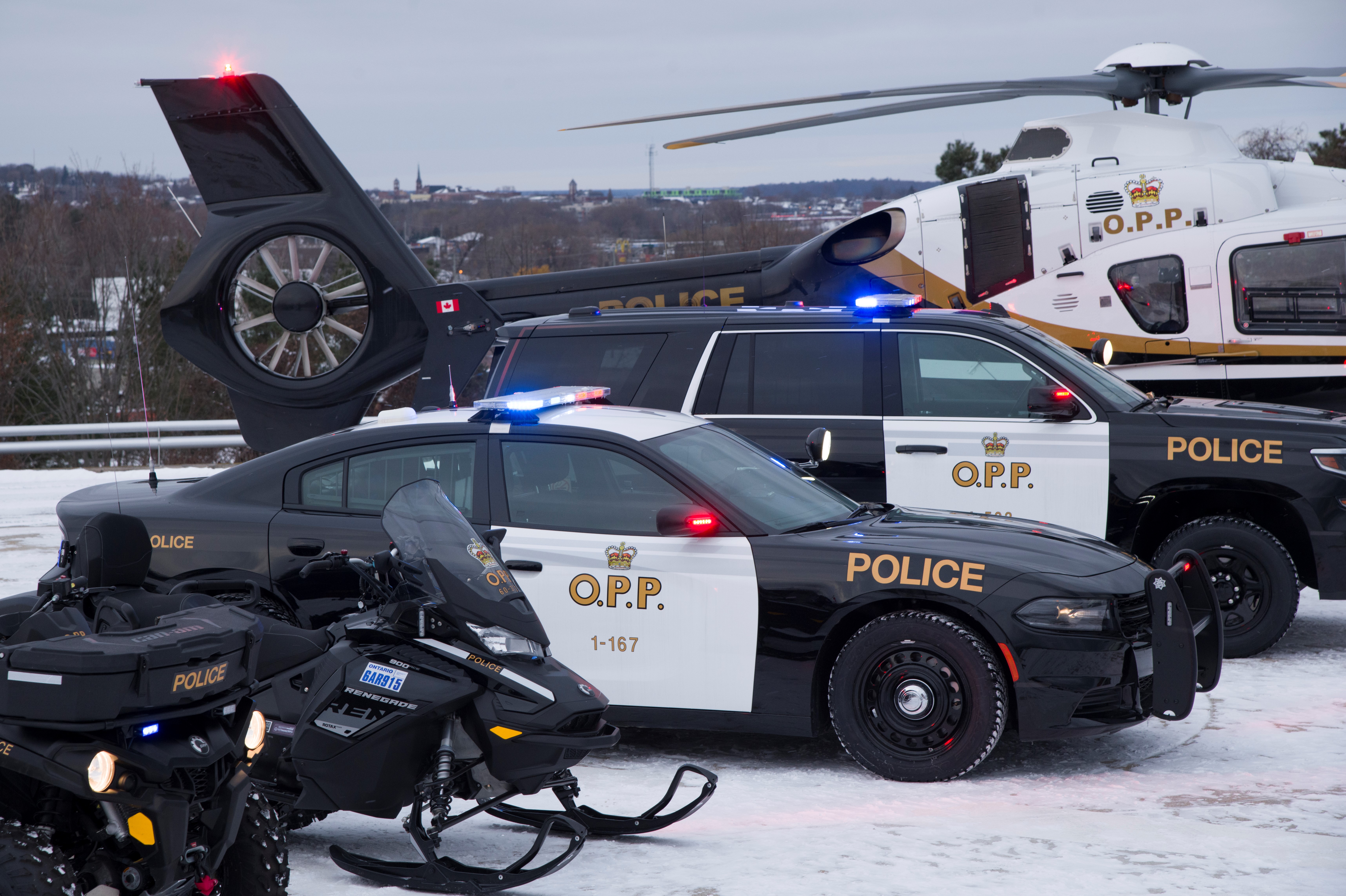 Picture of OPP helicopter cruiser snow machine