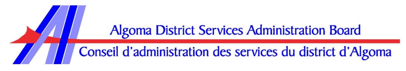 Algoma District Services Administration Board Logo