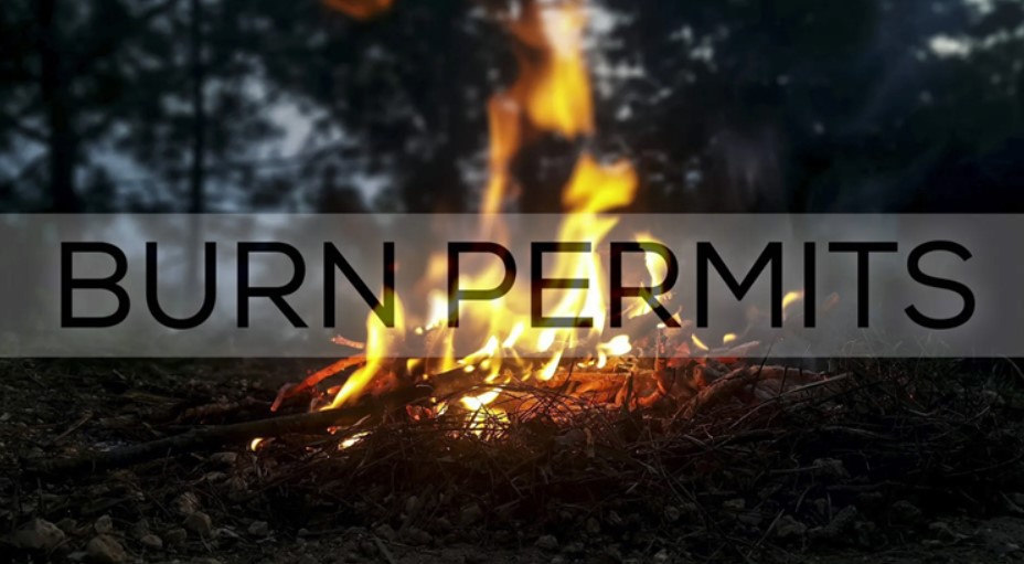 Burn Permit Fire burning
