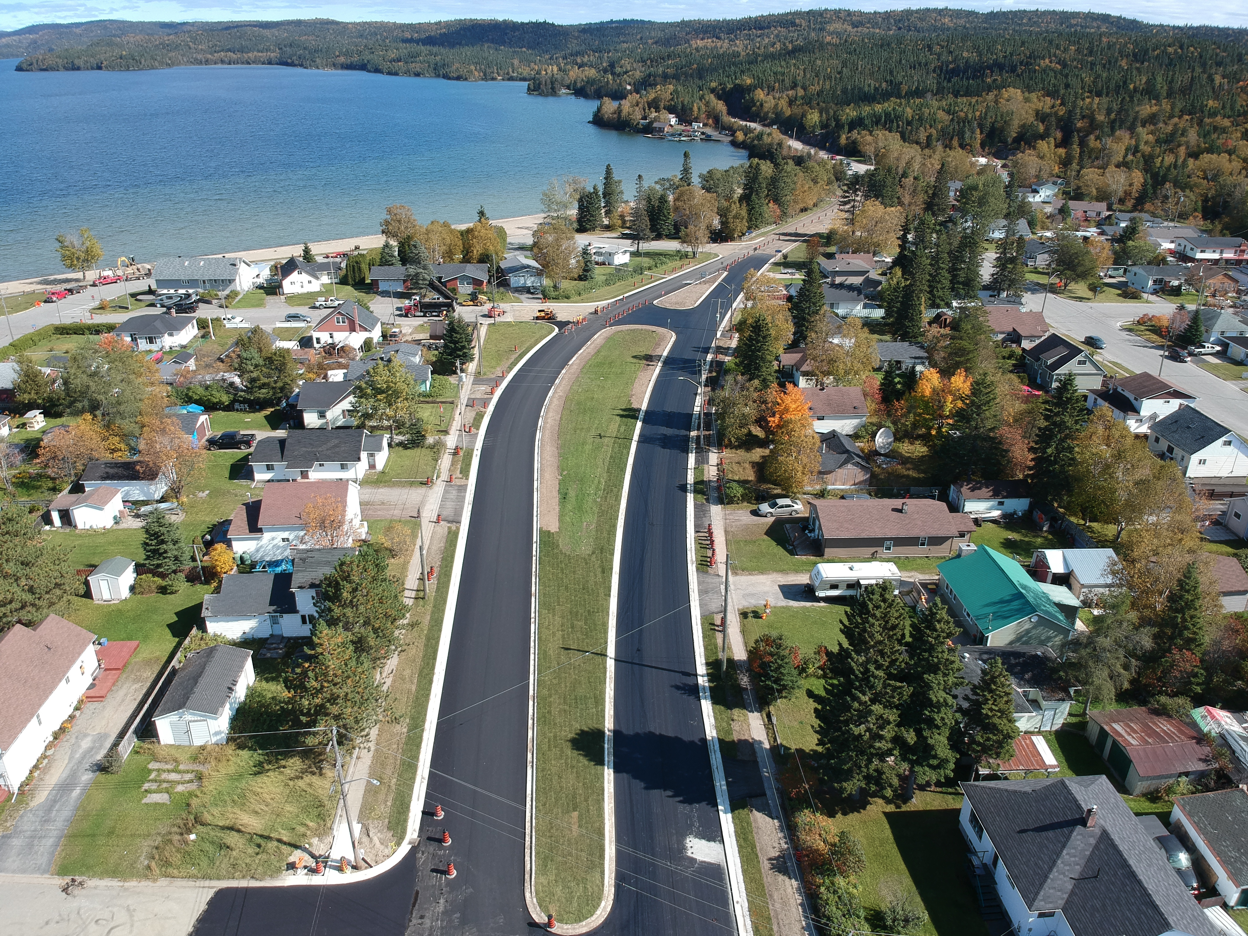 Road construction