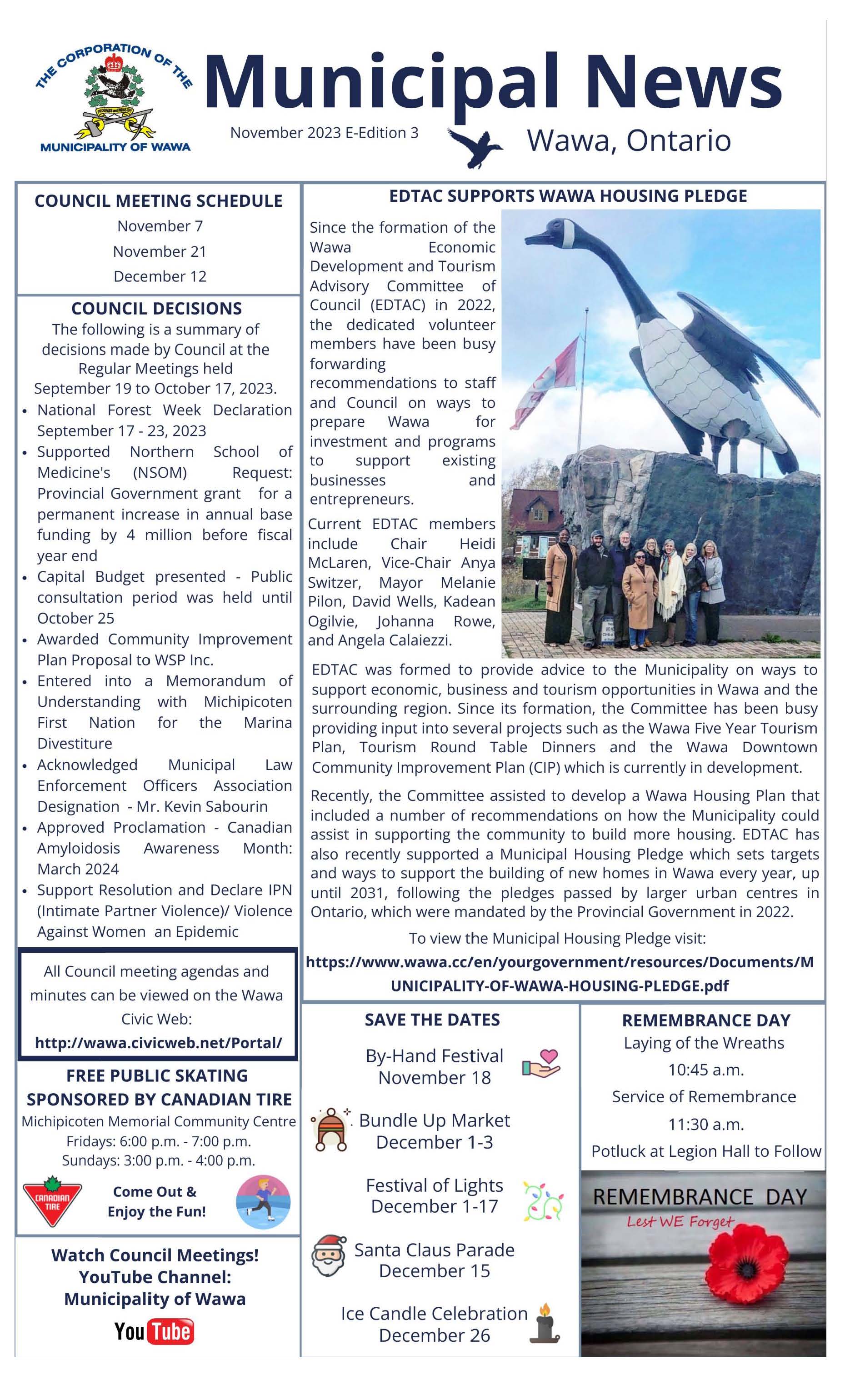 Municipal News Letter 