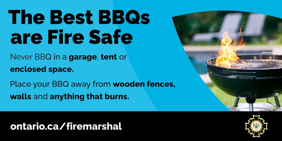 Best BBQs are Fire Safe