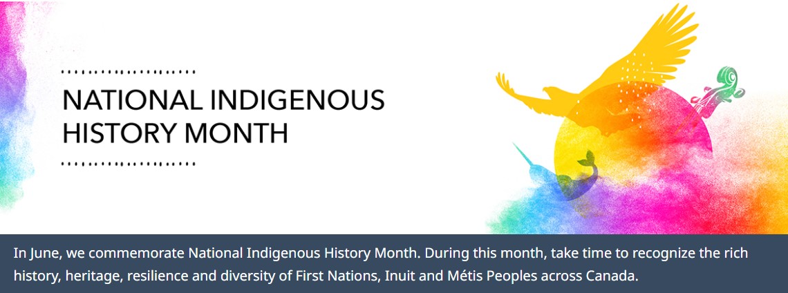 National Indigenous History month Logo