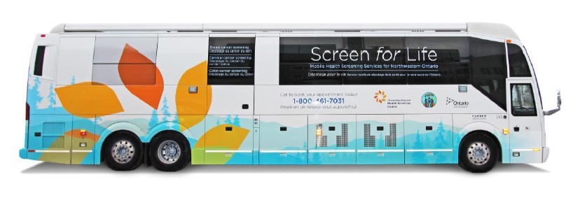 Screen for life bus