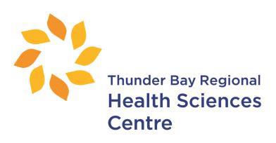 Thunder Bay Regional Health Science logo