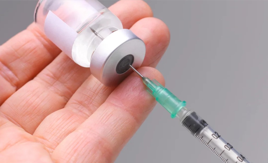 Vial and needle