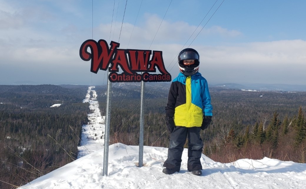 Wawa Sign on the Powerline