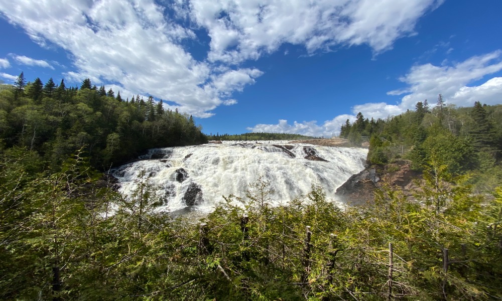 Scenic High Falls