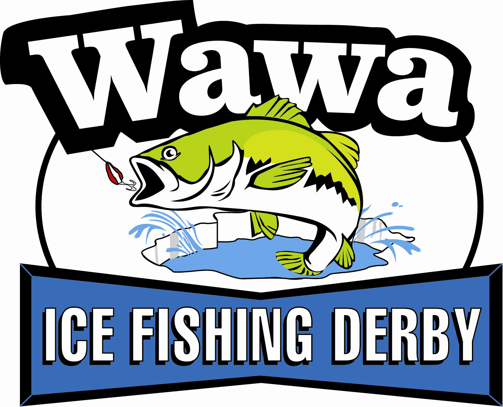 Ice Fishing Derby Logo