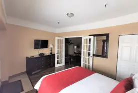 Motel Bedroom